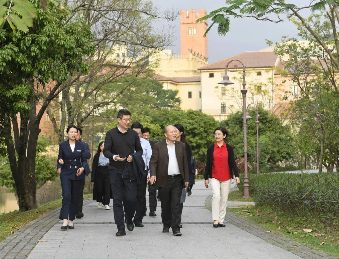 广东省文化和旅游厅龙家有副厅长率队到松山湖调研