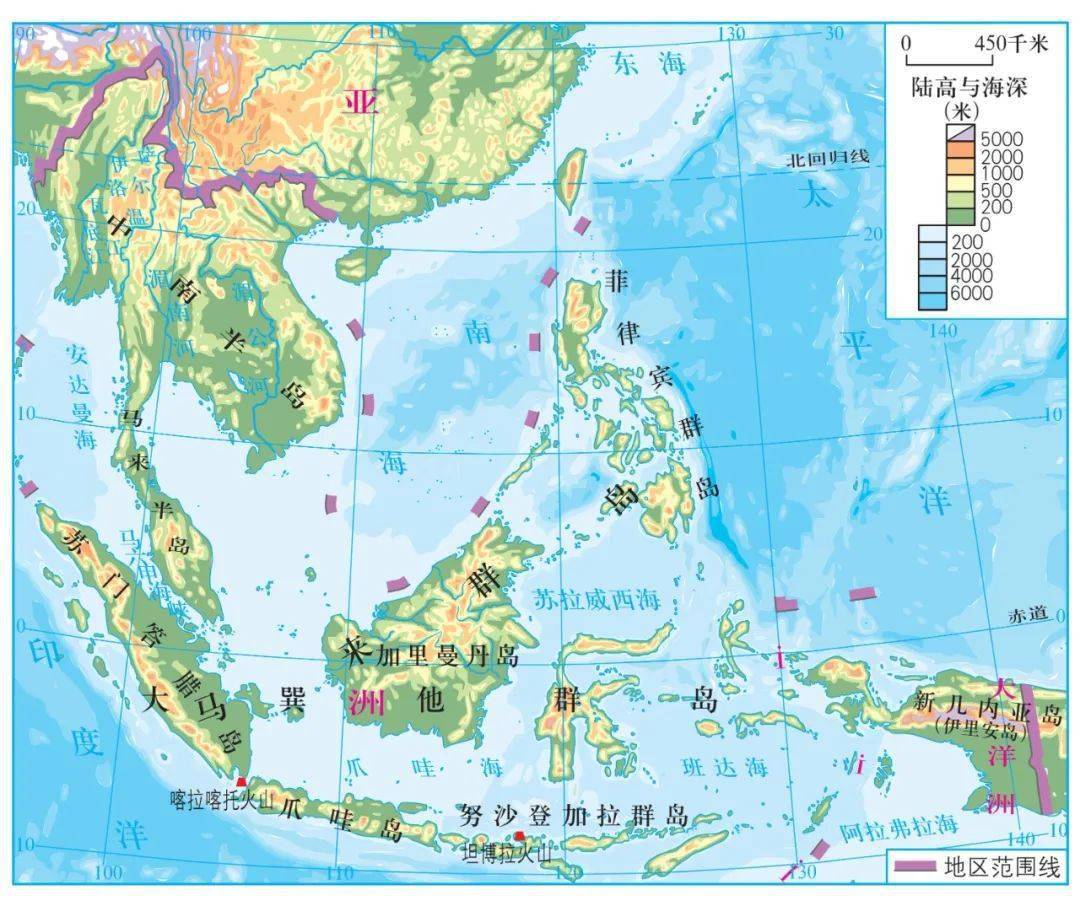 大气运动常识点最全梳理，空白＋彩色世界区域天文填图（可下载）