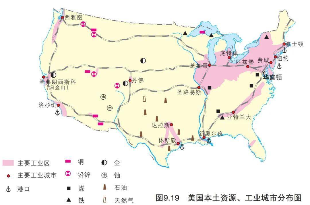 大气运动常识点最全梳理，空白＋彩色世界区域天文填图（可下载）