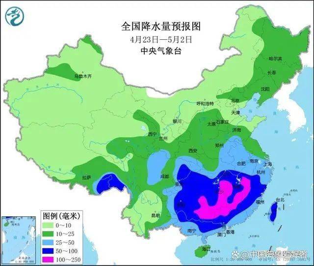 气温骤降20℃！湖北下雪下冻雨！还有新冷空气南下，五一南方暴雨形势确定