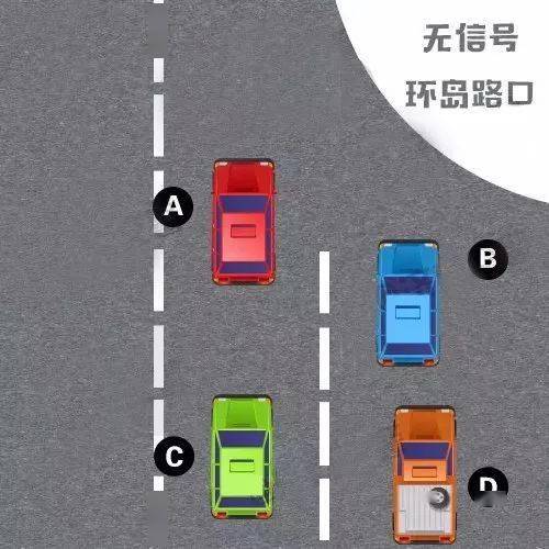 图解路口让行规则，一看就懂！