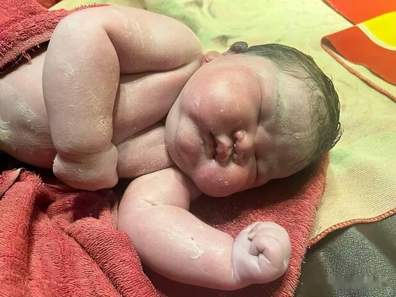 5.7公斤！新生巨婴太惊人