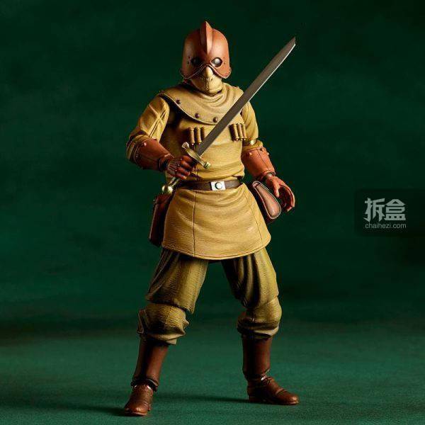 KAIYODO海洋堂 自在置物 风之谷 多鲁美奇亚士兵 可动人偶