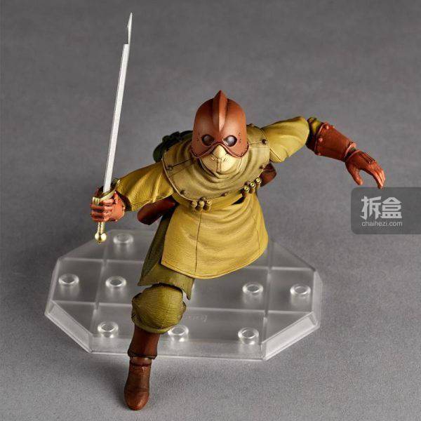 KAIYODO海洋堂 自在置物 风之谷 多鲁美奇亚士兵 可动人偶