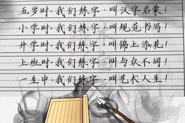 荀木白练字的个人展示页