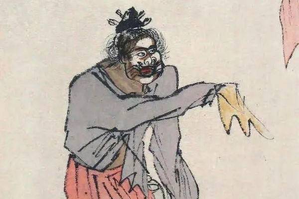 五六十年之后,后辈文人张凤翼(1527-1613)为画作撰写了赏观题跋,他第