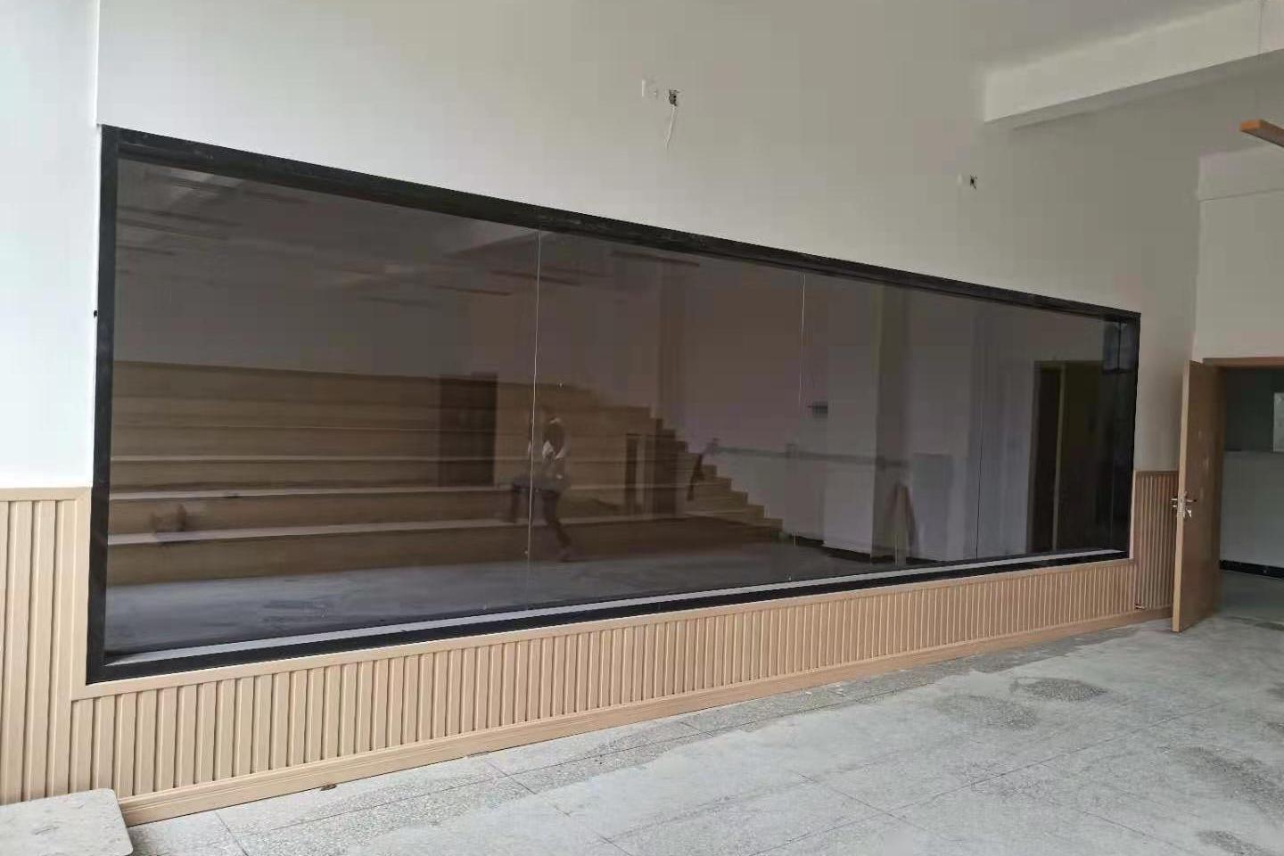 舞蹈训练室单向透视玻璃大硅特玻成都文理学院项目展示
