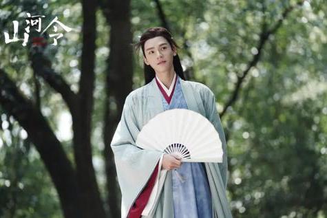 山河令 温客行 周子舒 公式服 山河温客行周子舒令古风羽织汉服夏开衫小外套印花防晒衣披风道袍