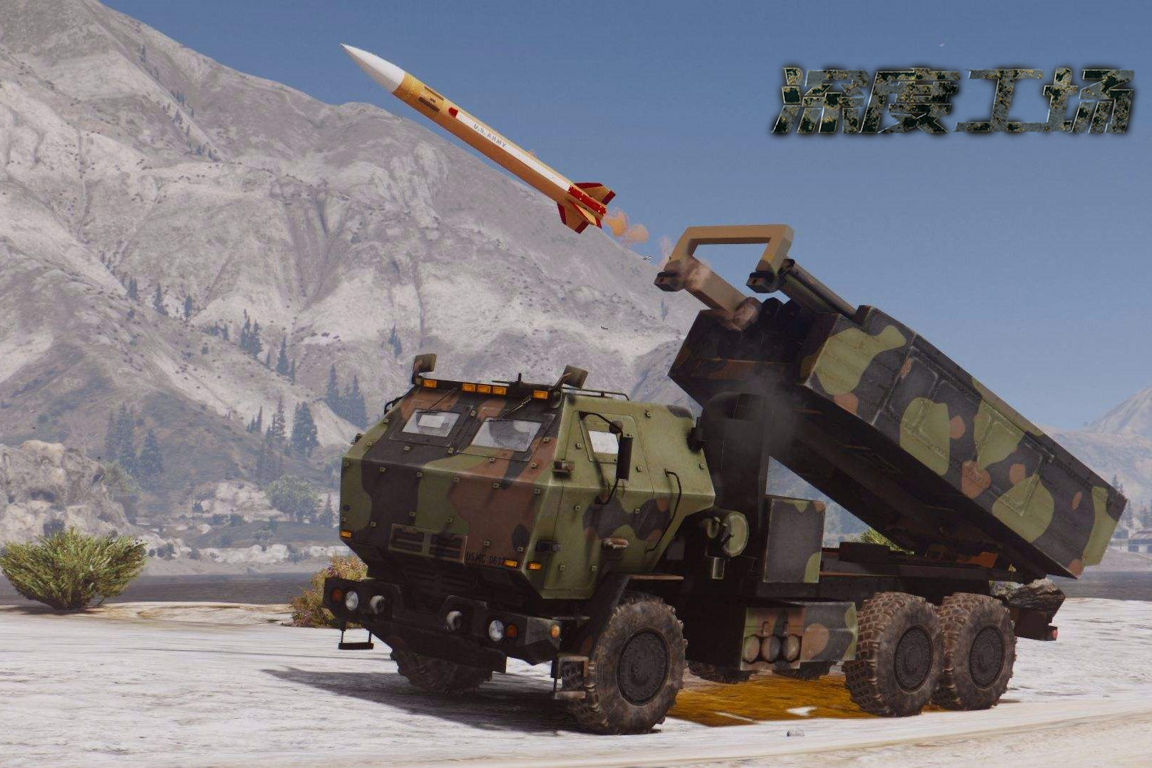 火箭炮对火箭炮印度300毫米远火威力强大射程覆盖90公里雪山