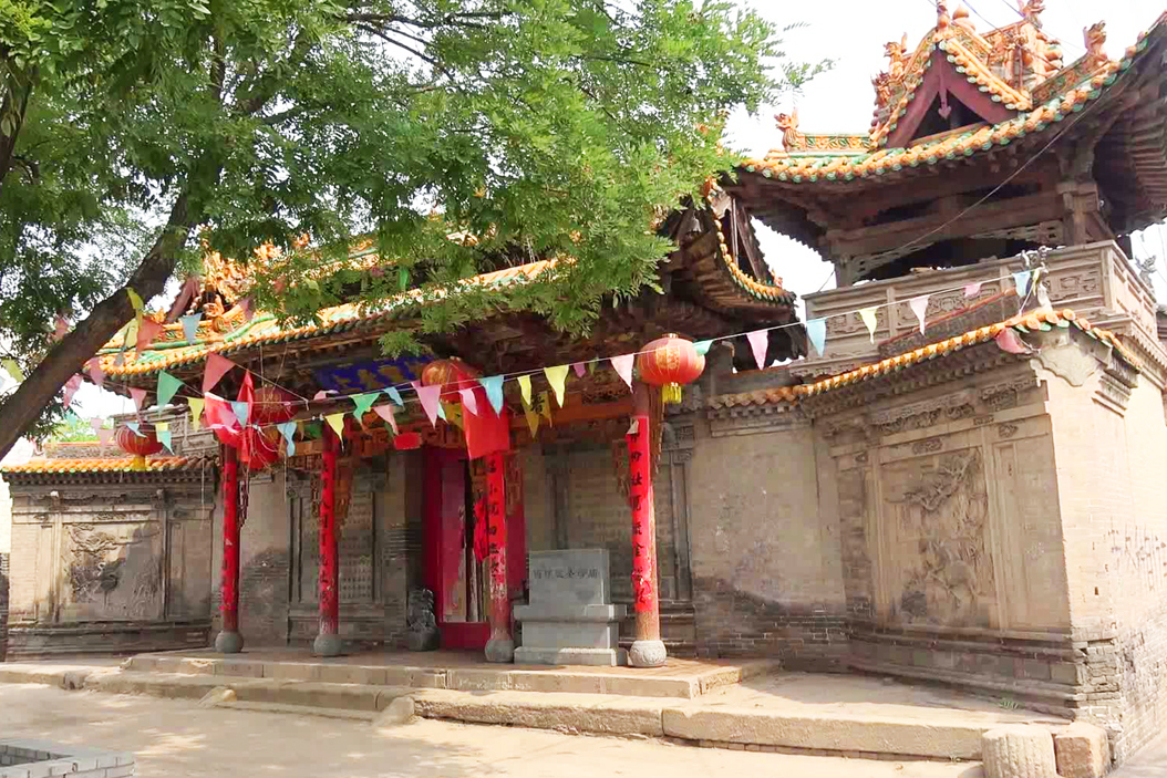 古寺庙山西网红西怀远村金代建千年古寺庙圣母庙