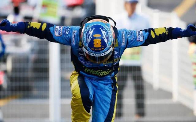 阿隆索在2003年至2006年期间在雷诺车队效力,并拿到了两届世界冠军