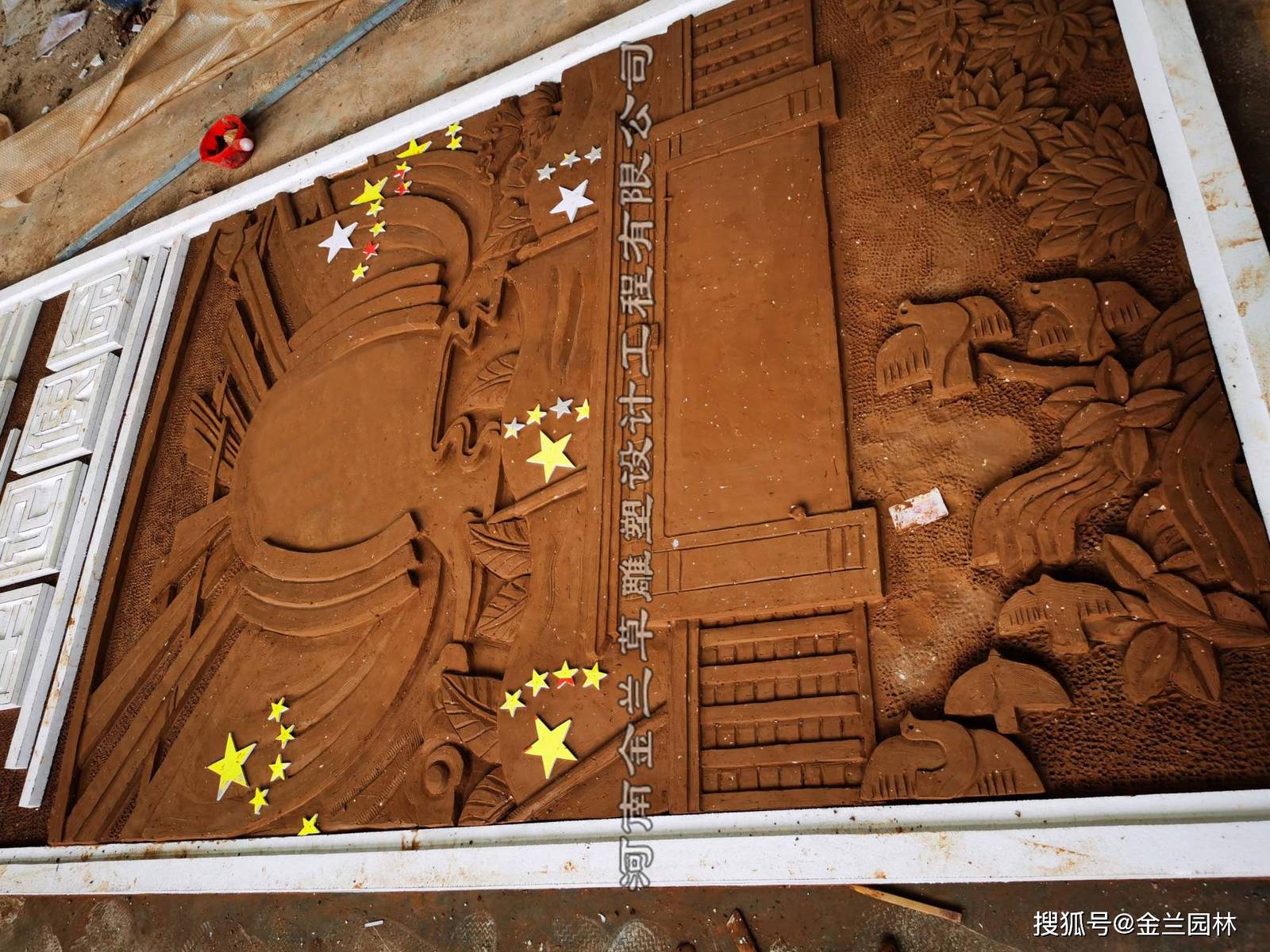 专业玻璃钢浮雕制作（图）