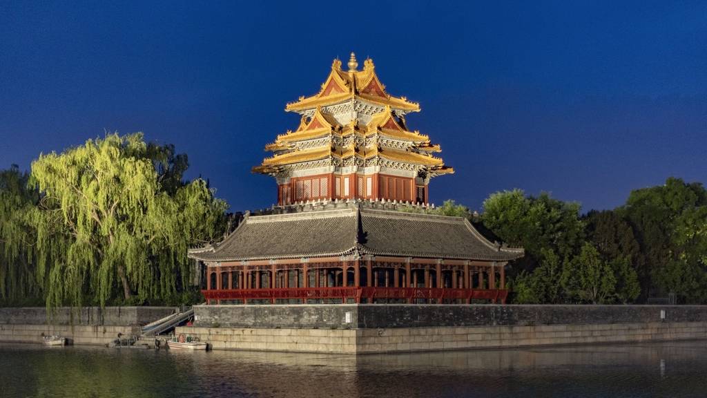 航拍北京故宫博物院 蔚为壮观-搜狐大视野-搜狐新闻