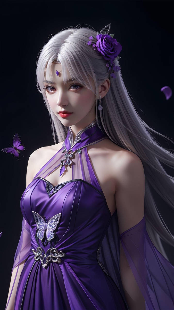 国漫女神|《斗破苍穹》小医仙AI高清精美手机壁纸-搜狐大视野-搜狐新闻