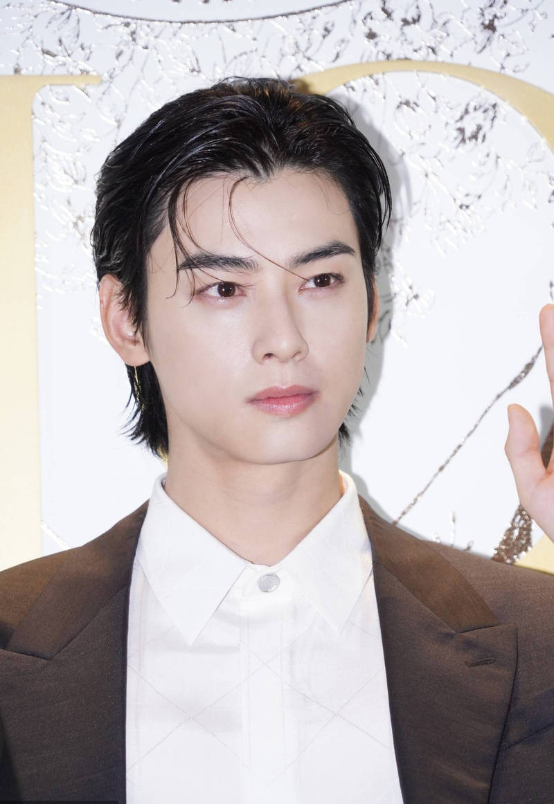 车银优穿西装身材高挑湿发背头造型禁欲感拉满