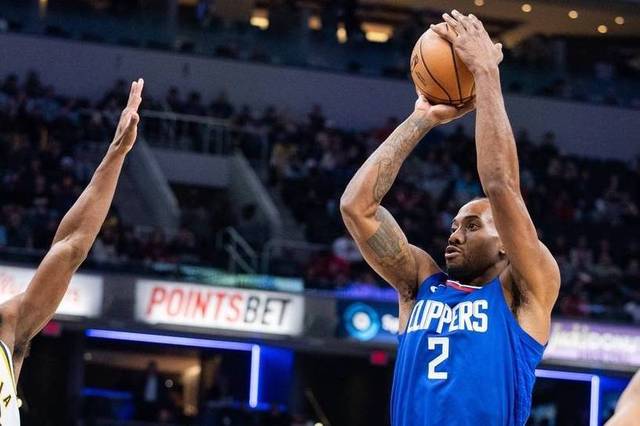 快船胜步行者 伦纳德中距离单挑无解