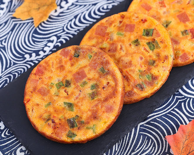 家常早餐菜谱番茄鸡蛋饼开胃爽口营养美味吃不够动手吧