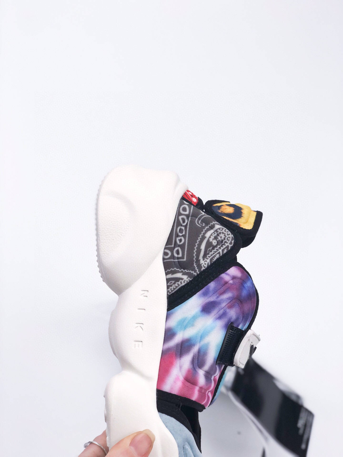 耐克nikeaquarift星空迷幻老爹鞋开箱对比