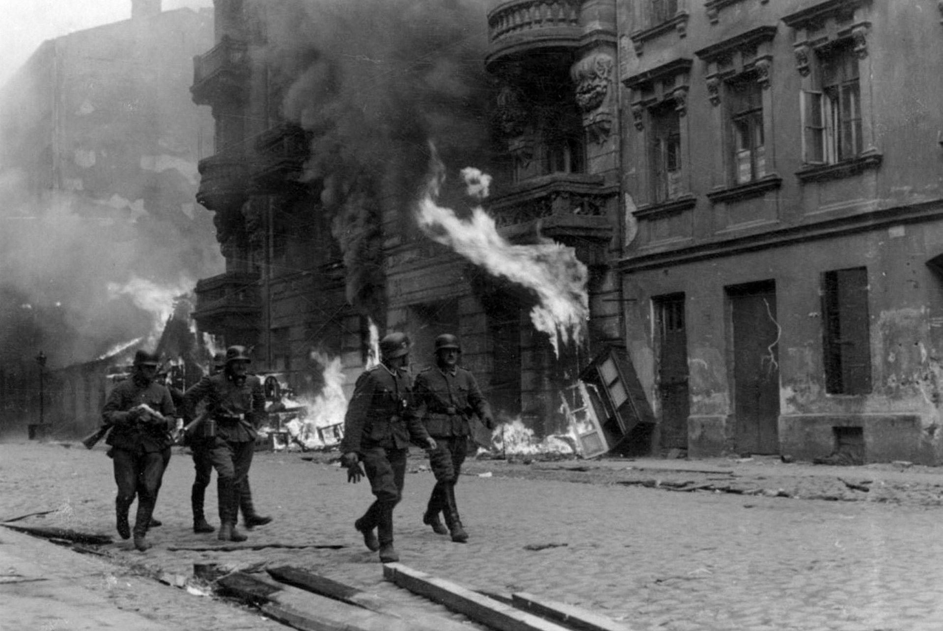 德军华沙屠城图片