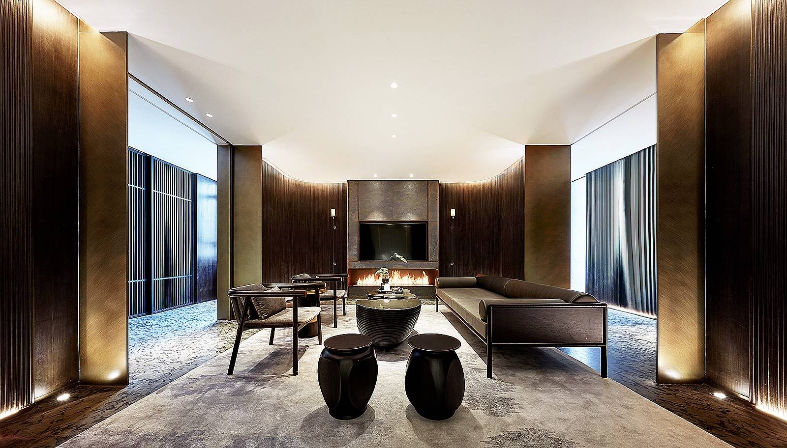 隐逸雅奢大宅美好生活典范鼎合设计