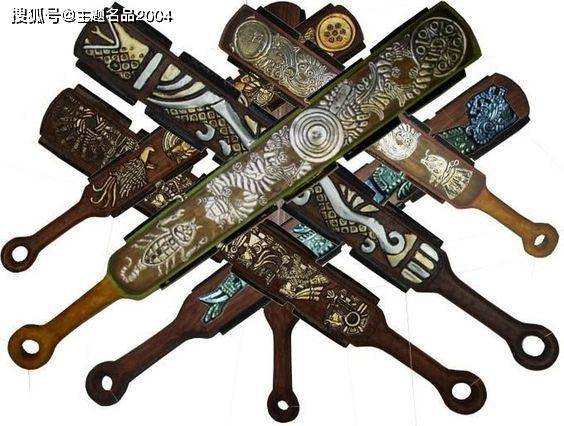 传说中最具杀伤力的上古兵器阿兹特克黑曜石锯剑macuahuitl