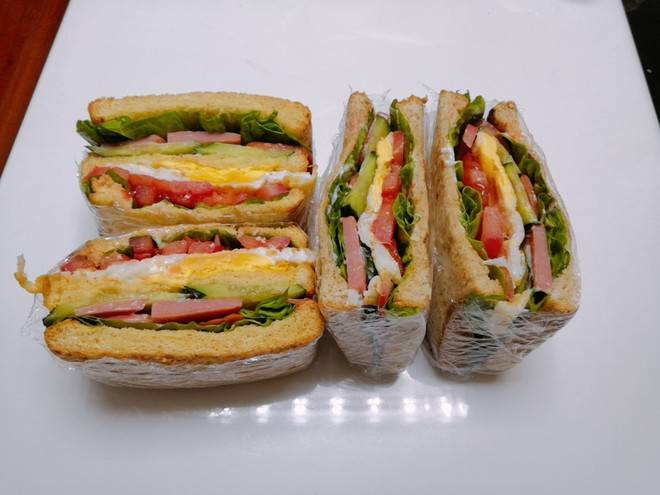 简单方便三明治