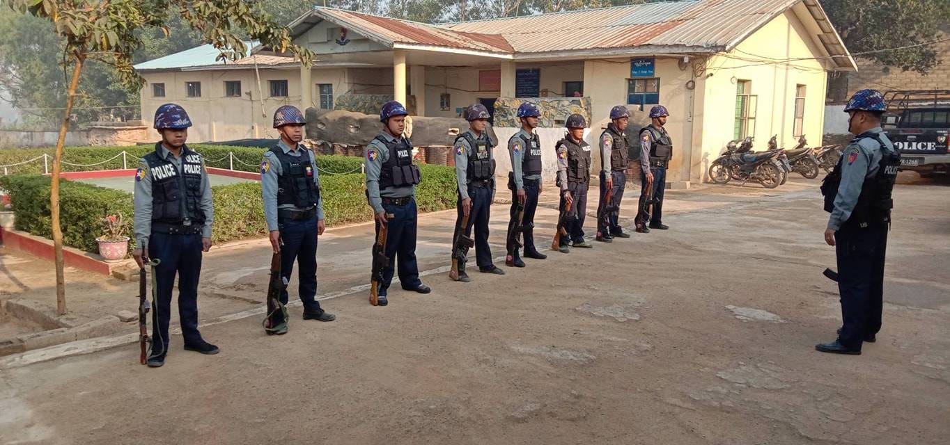 缅甸佤邦警察图片