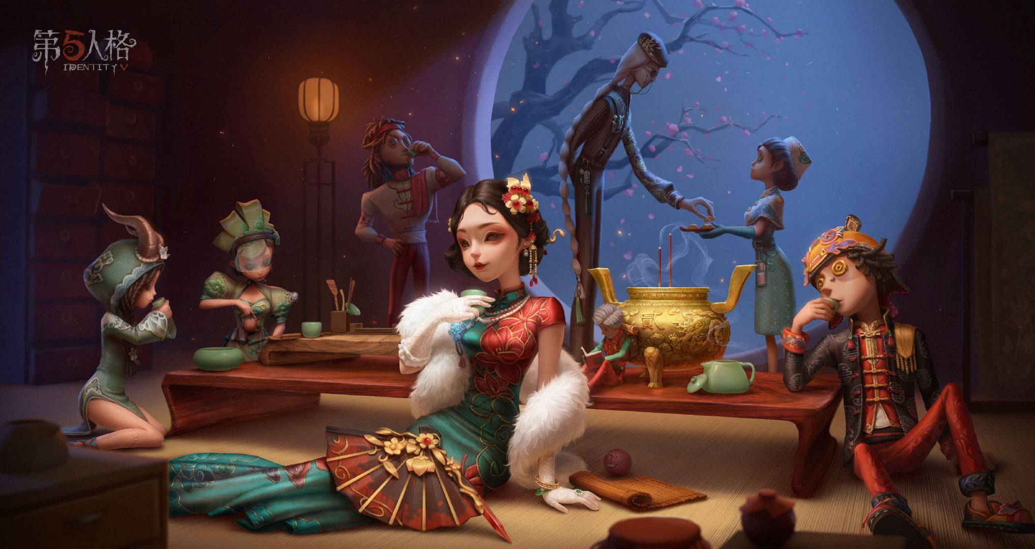 第五人格迎来国风热潮这些皮肤人气爆棚旗袍纹样暗藏玄机