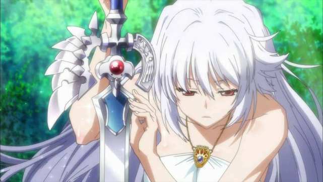 手持武器身穿皮甲的少女们,这些少女统称为"战姬",她们在战场当中奋勇