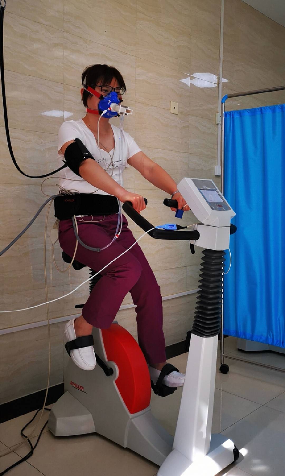 运动有章法 健身不盲目 --------西安市胸科医院心肺运动试验测试系统