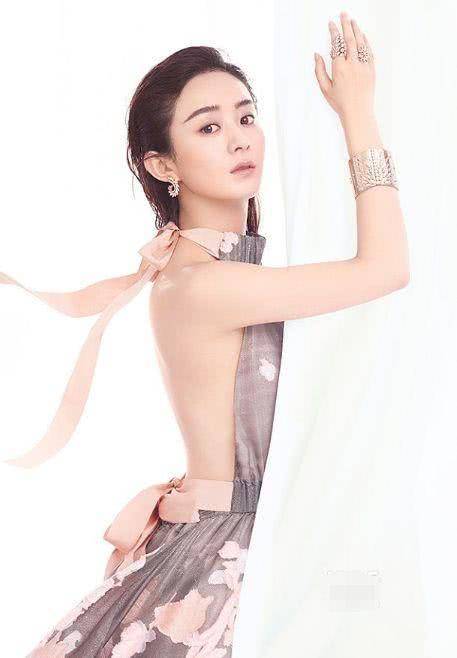 赵丽颖的肌肉马甲线!_图片
