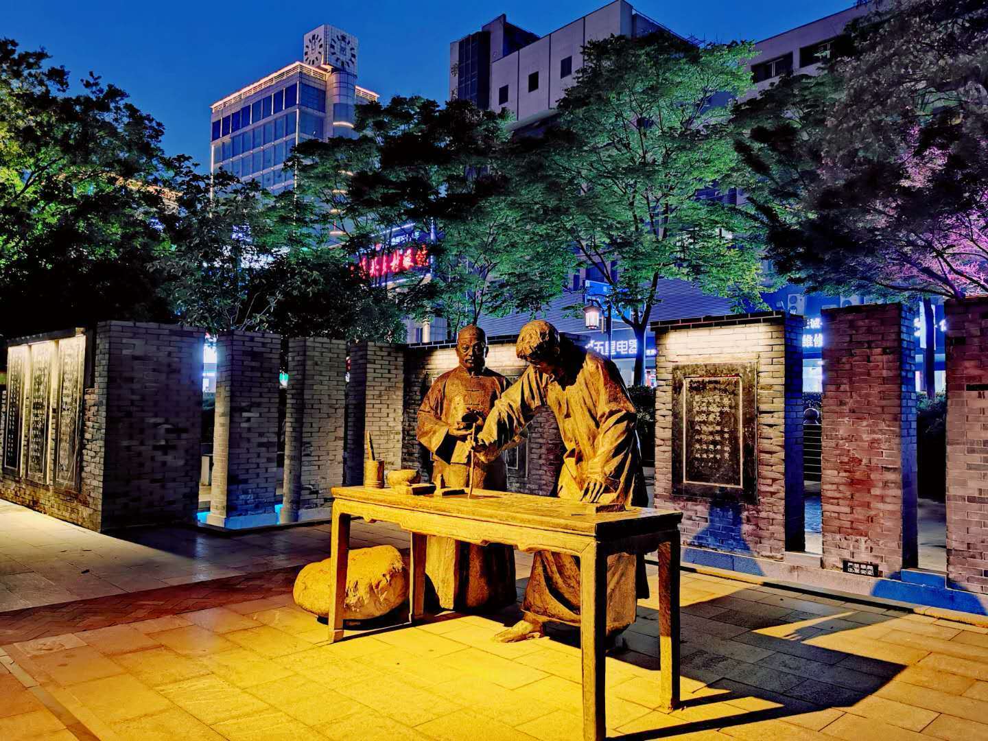 浙江湖州:霅溪夜景美如画 文化走廊邀共赏