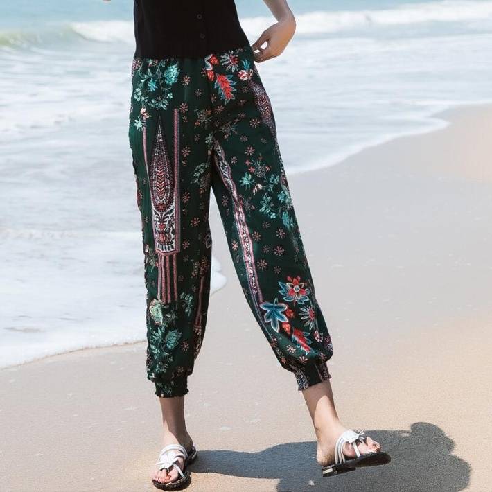 天然体女士沙滩裤