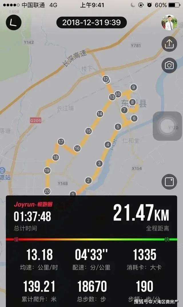 也是很不容易從最初的5:53配速,兩個月時間到4:32配速河源馬拉松時間