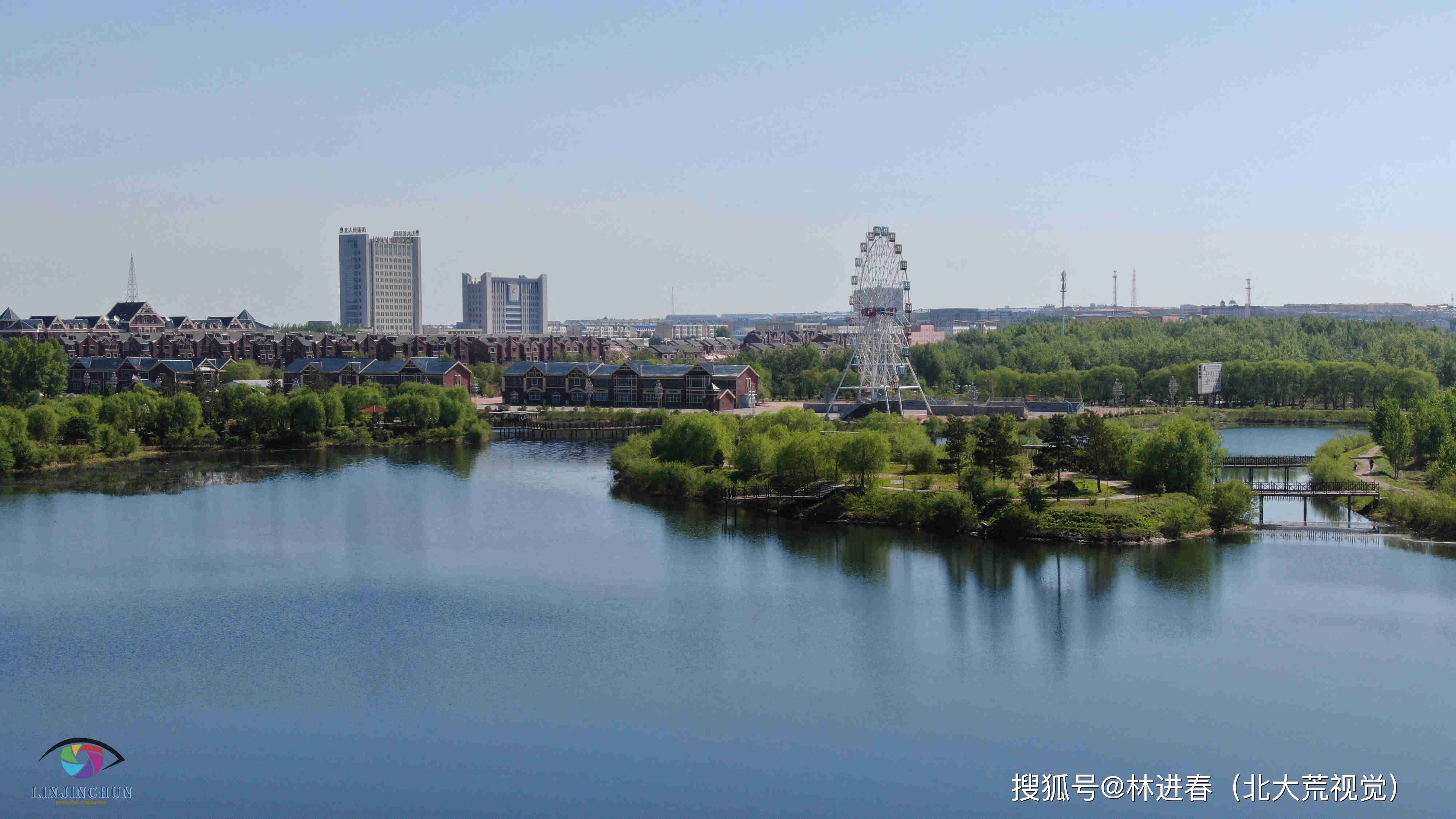 1日,黑龙江省黑河市嫩江市,黑龙江省农垦九三管理局九三局直水上公园