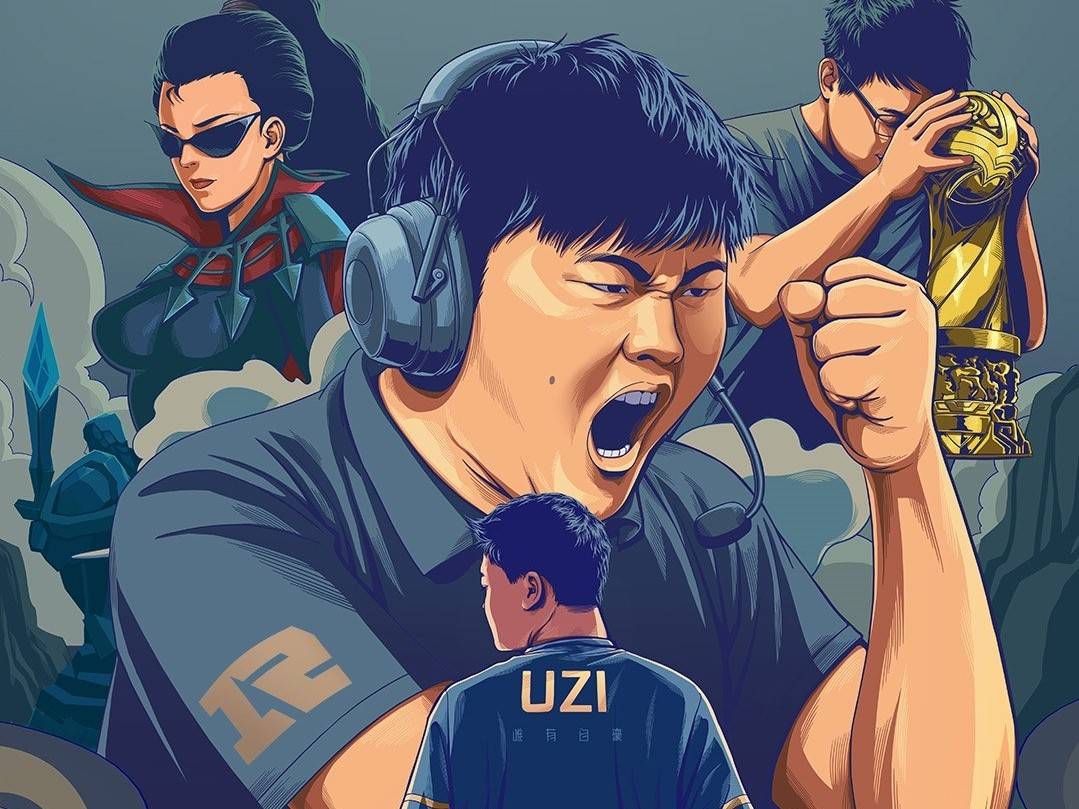 《英雄联盟》选手uzi 今(3)日正式宣布从rng 战队退役,结束8 年的职业