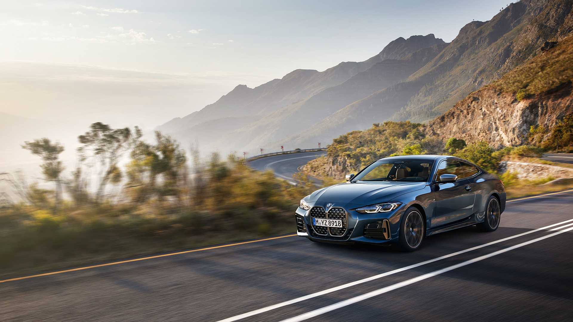 巨型双肾格栅,48v轻混动力,新宝马4系全球首次亮相