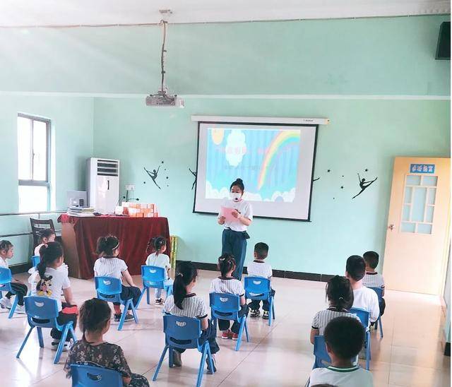 最美初夏童声飞扬江都仙女镇金阳光幼儿园开学第一天活动剪影