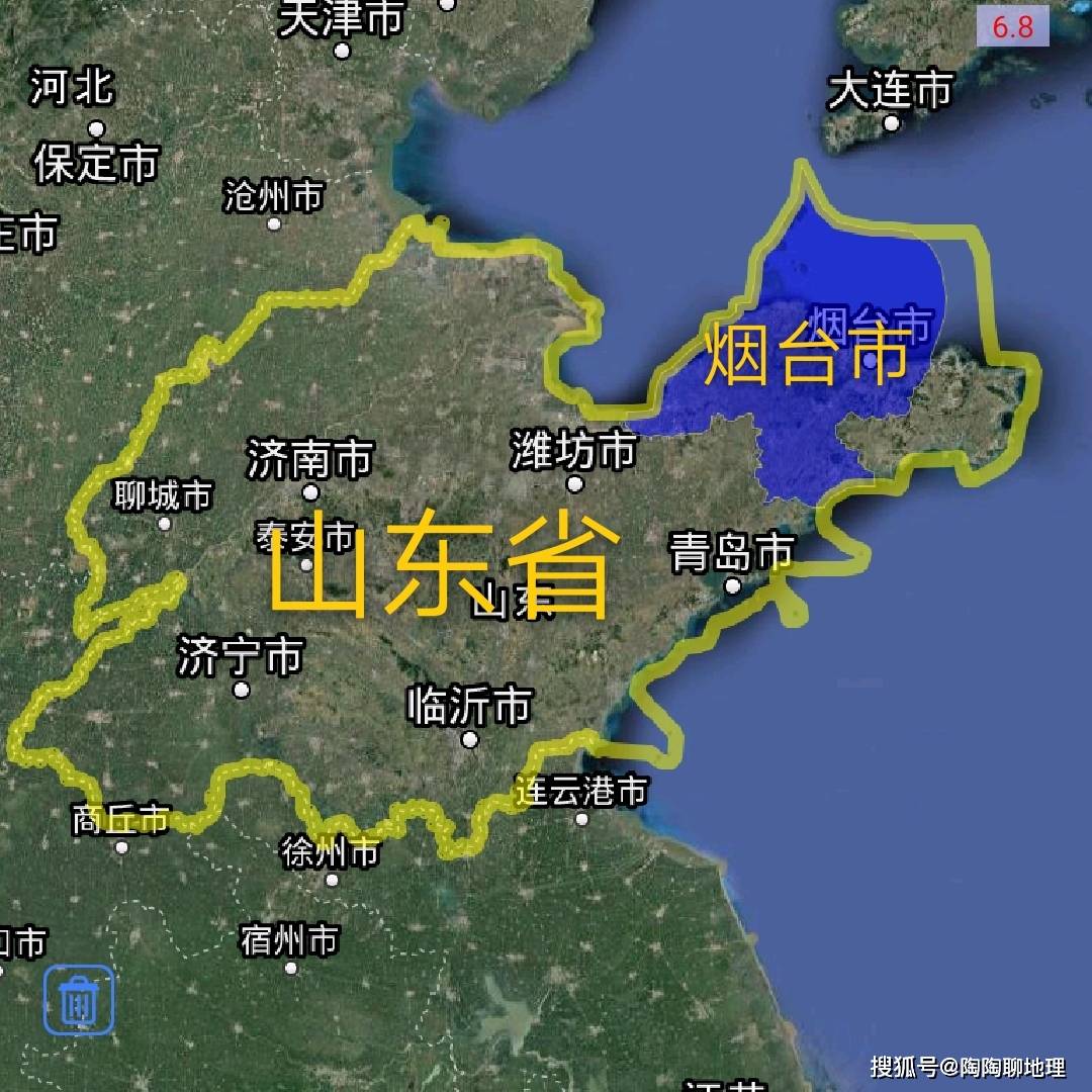 煙臺市建成區排名,最大是福山區,最小是長島縣,來了解一下?