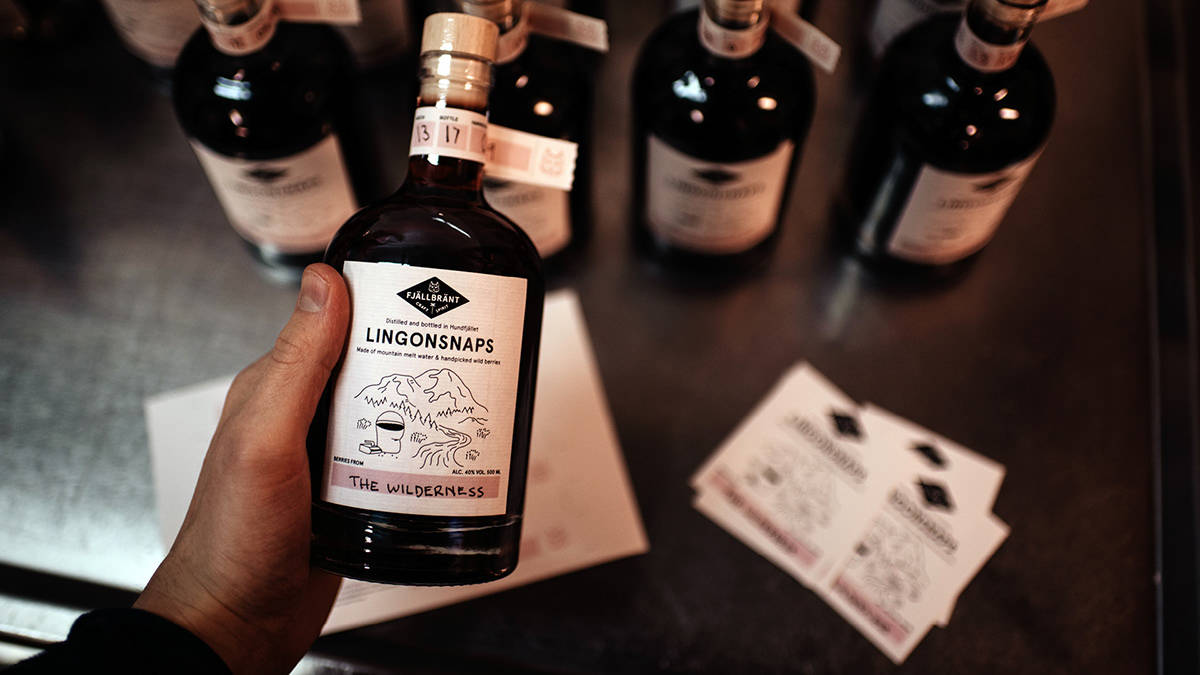 67优秀的酒包装设计插画手绘高端