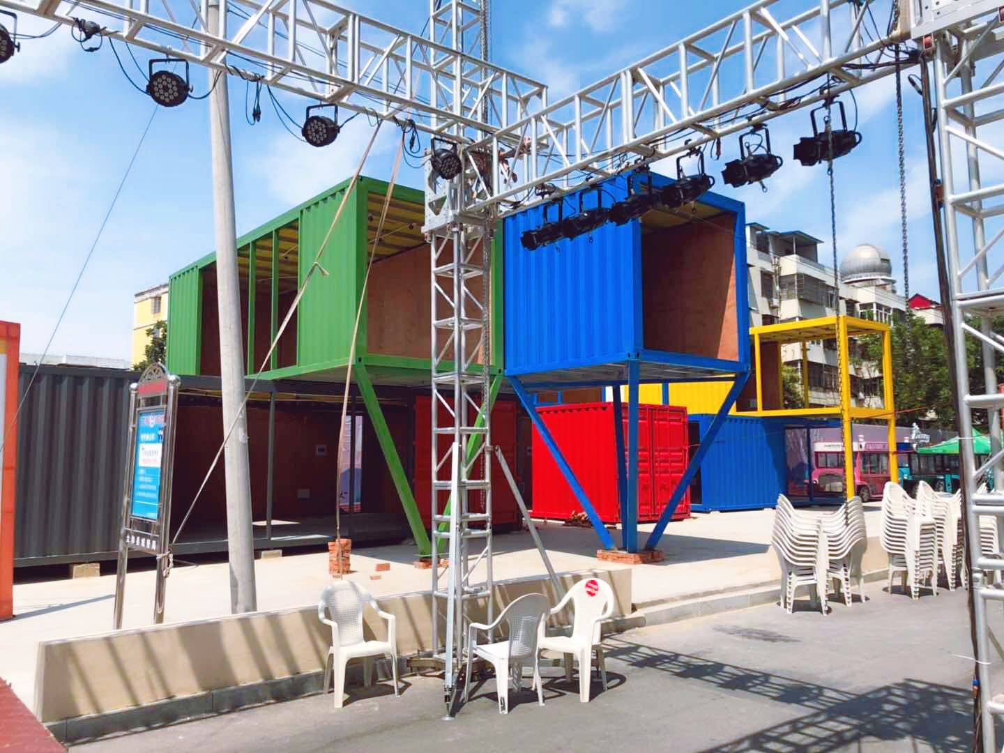 创意集装箱商铺助力地摊经济发展