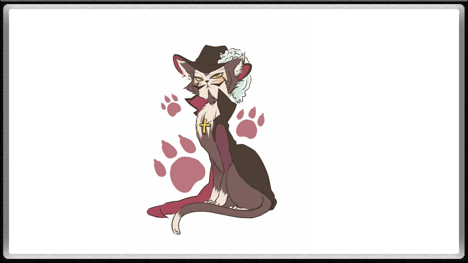 当海贼王中的人物"拟猫化",鹰眼化身贵族,佩罗娜一脸呆萌