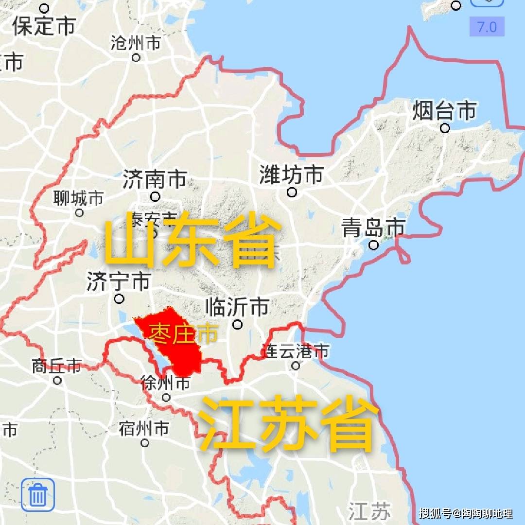 原创 枣庄市建成区面积排名,滕州市最大,台儿庄区最小,来了解一下?