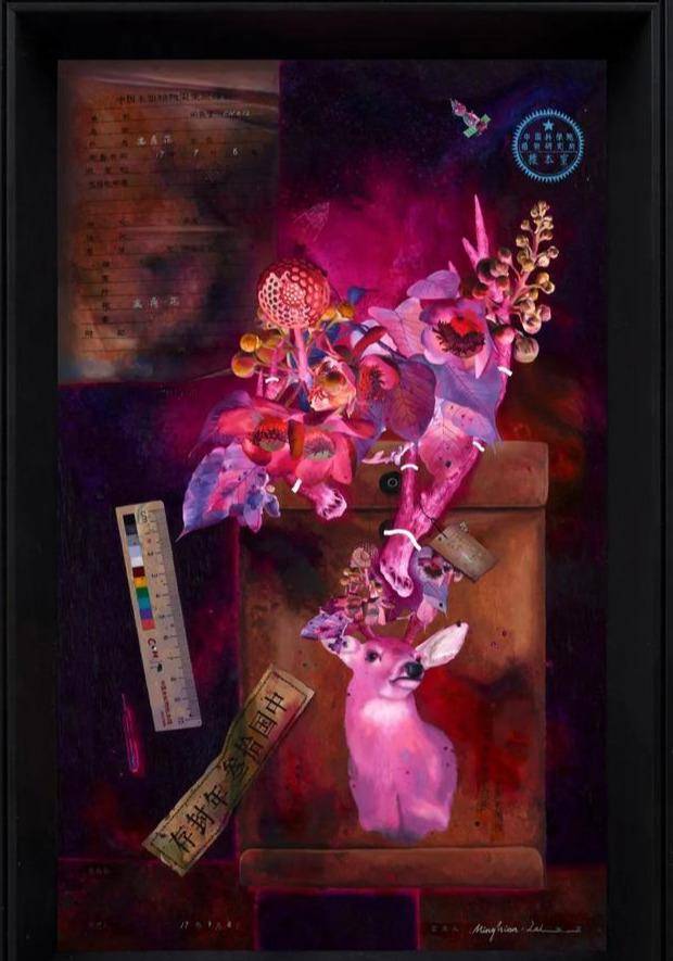 油画博士作品长啥样看看这8位央美博士的画就知道了