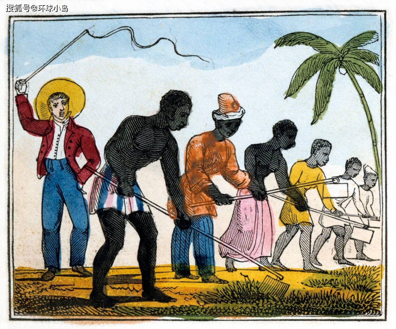 黑奴贸易图片