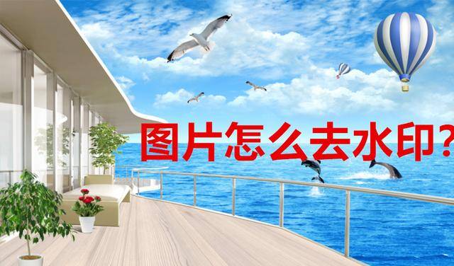 第二步,运行图图水印管家,然后在软件主界面上选择【图片去水印】功能