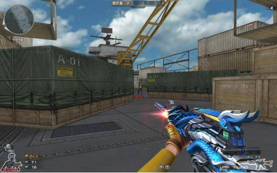 cf先遣服大爆料全新的英雄级武器m4a1青龙闪亮登场