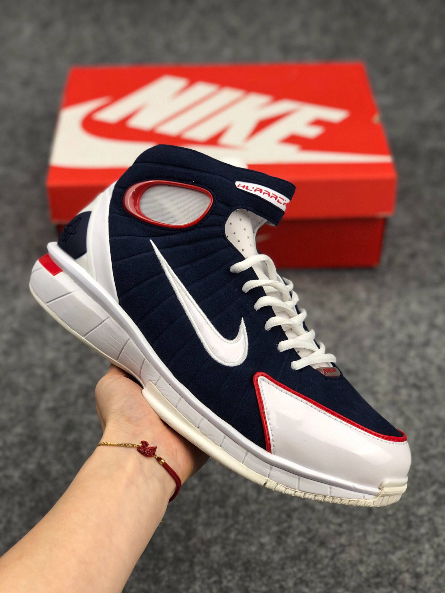 耐克科比一代 nike air zoom huarache 2k4 usa 美国队篮球鞋