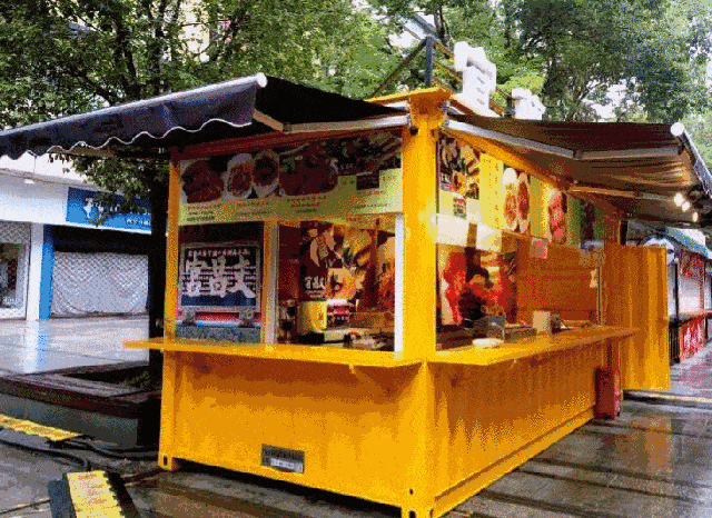 高逼格的集装箱美食街大搜寻藏不住的人间烟火气