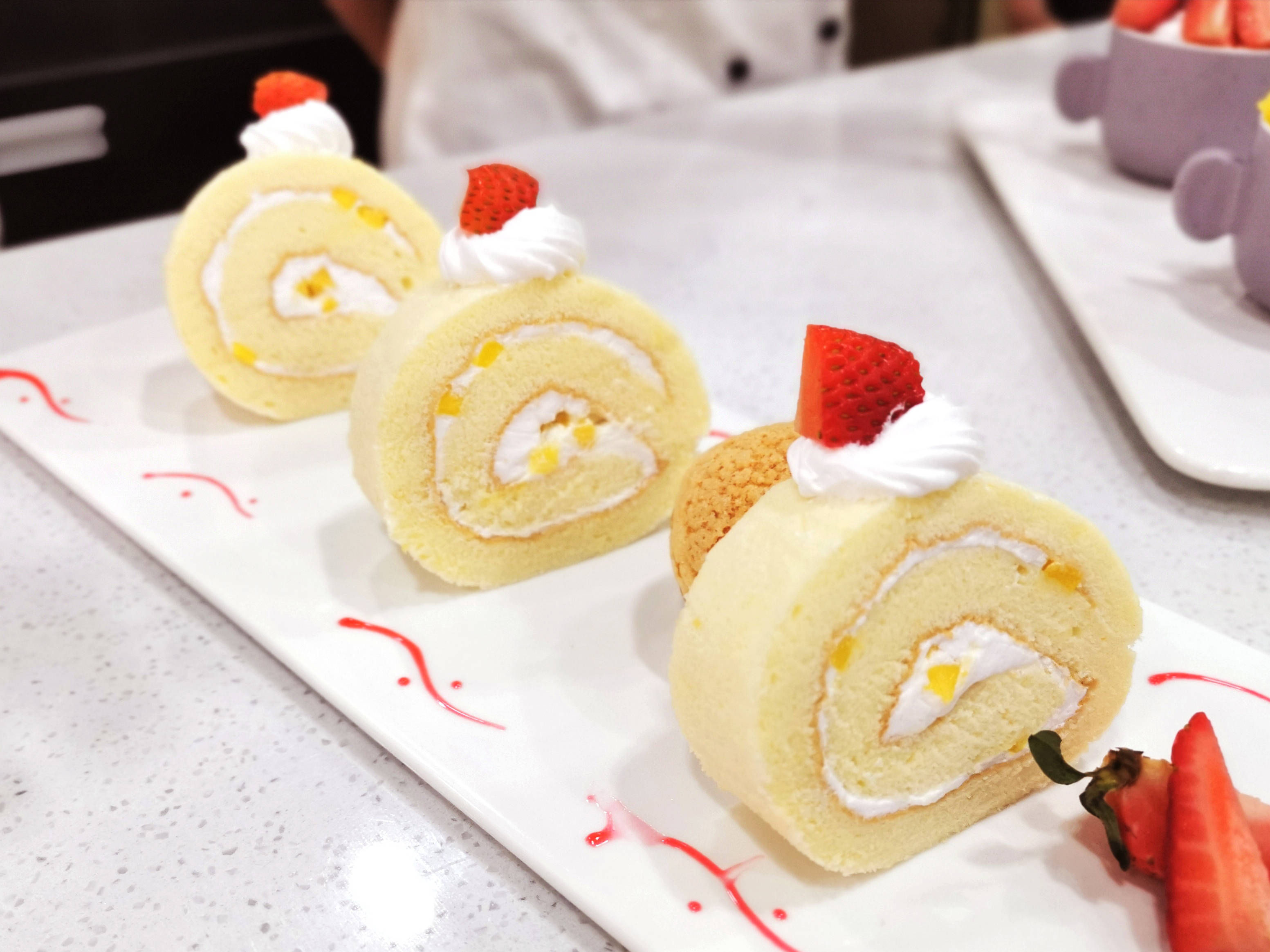 一次场简单而温馨的毕业甜品茶话会._纸杯蛋糕